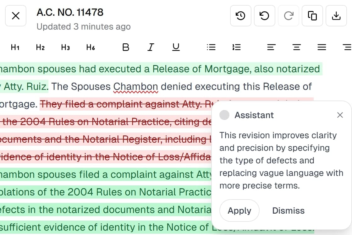 AI Draft Assistant
